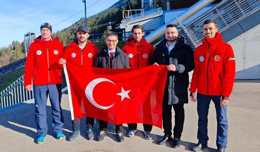 Münih Başkonsolosu Milli Kayakçıları Ziyaret Etti