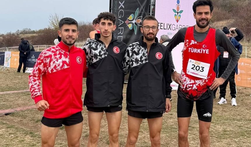 Balkan Kros’ta Büyük Erkeklerden Üç Madalya Sevinci