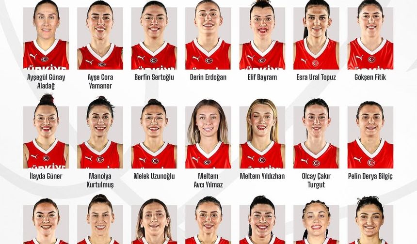 Kadın Milli Basketbol Takımı’nın Kamp Kadrosu Açıklandı