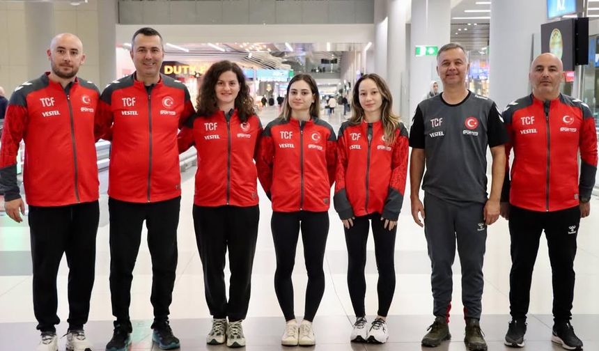 Trampolin Milli Takımımız Dünya Şampiyonası için İspanya’da