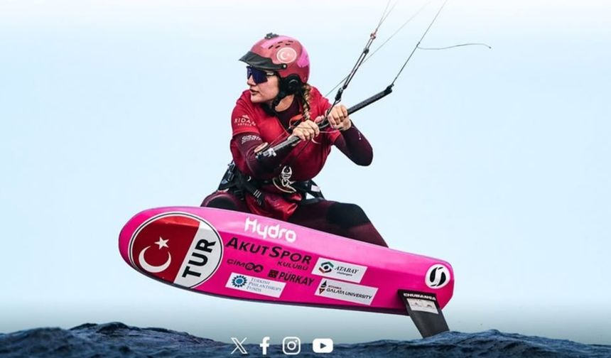 Derin Deniz Sorguç, U19 Formula Kite Dünya İkincisi Oldu