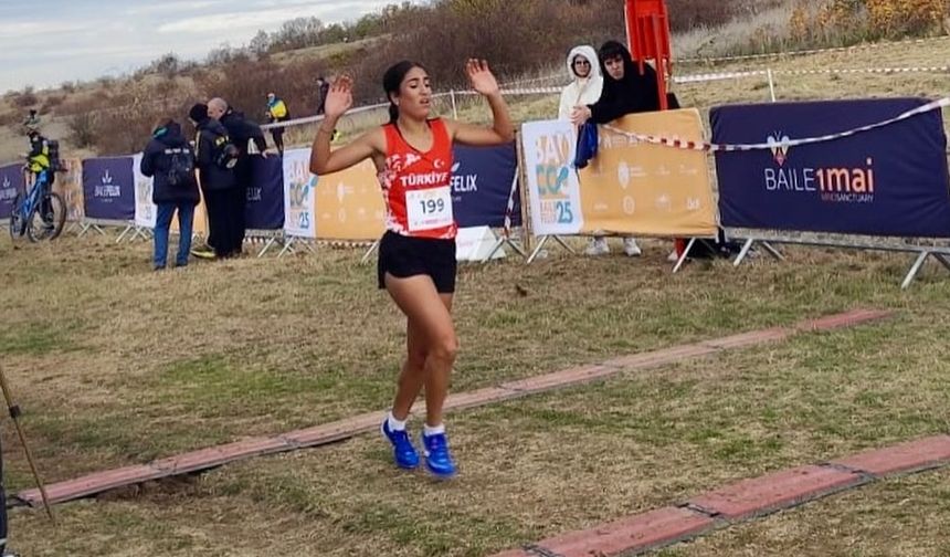 Berfin Kaya Balkan Kros’ta Üçüncü Oldu