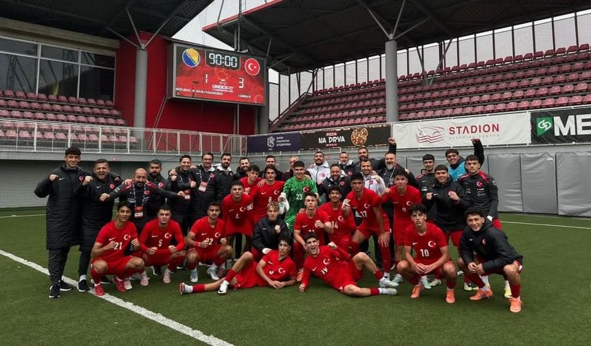 U17 Millî Takımı elemelere galibiyetle başladı