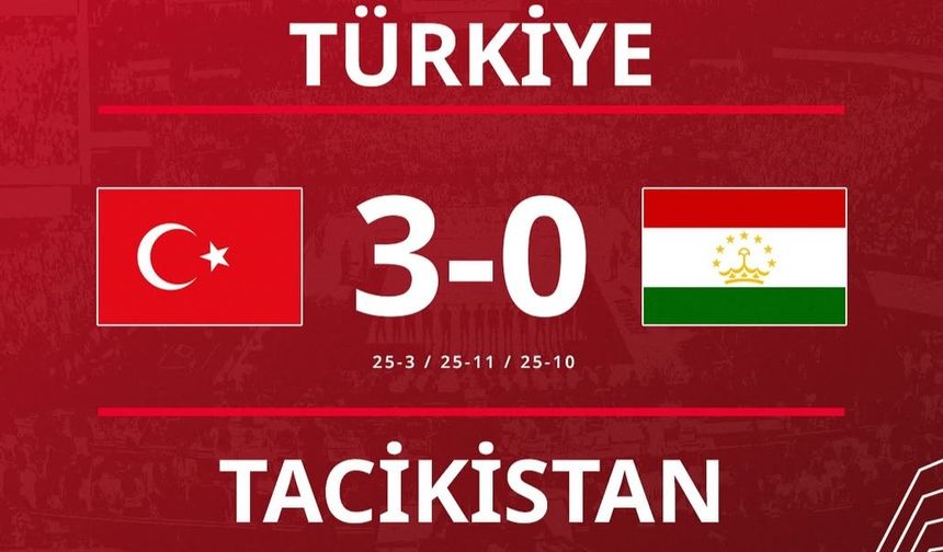 Kadın Voleybol Takımı set vermeden finalde