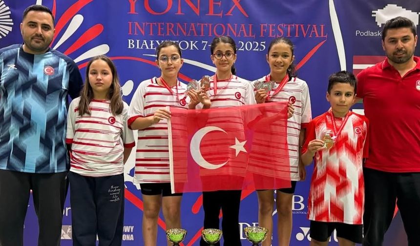 Türk Badmintoncular Polish Festival’de Göz Doldurdu