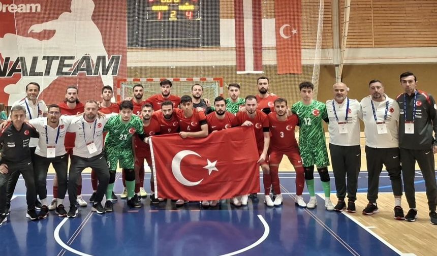 Futsal Millî Takımı Avusturya’yı 4-1 mağlup etti