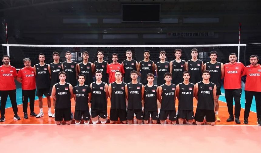 U18 Erkek Voleybol Milli Takımı Ankara’da kampa girdi