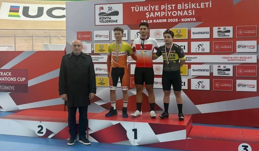 Konya Velodromu’nda pist heyecanı başladı