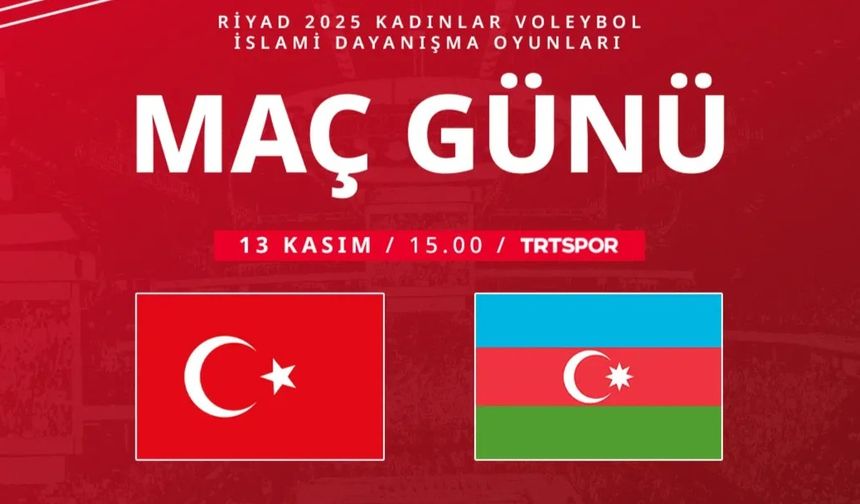 Kadın Milliler finalde Azerbaycan’la karşılaşıyor