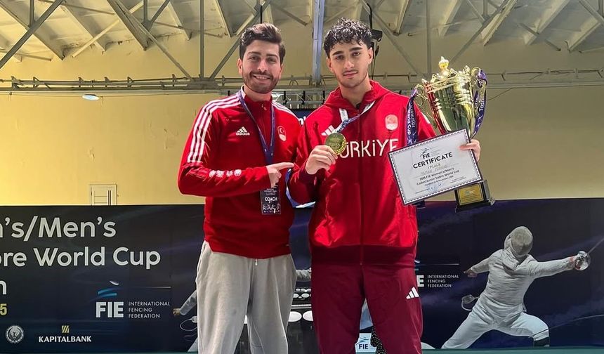 Furkan Yaman'dan Dünya Kupası'nda altın madalya