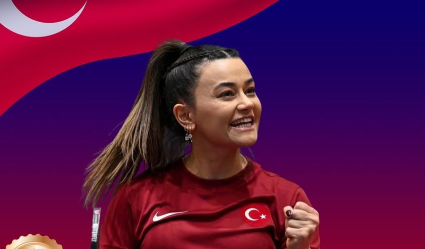 Nergiz Altıntaş Avrupa Şampiyonası’nda bronz aldı