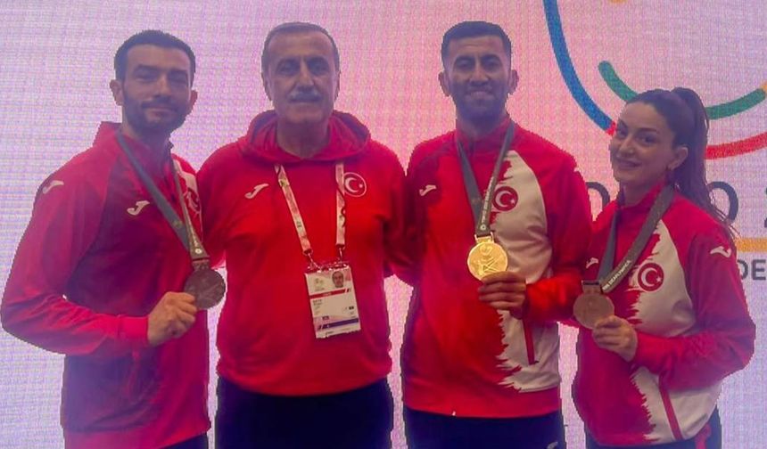 Deaflympics’te Karatede 3 Madalya Sevinci