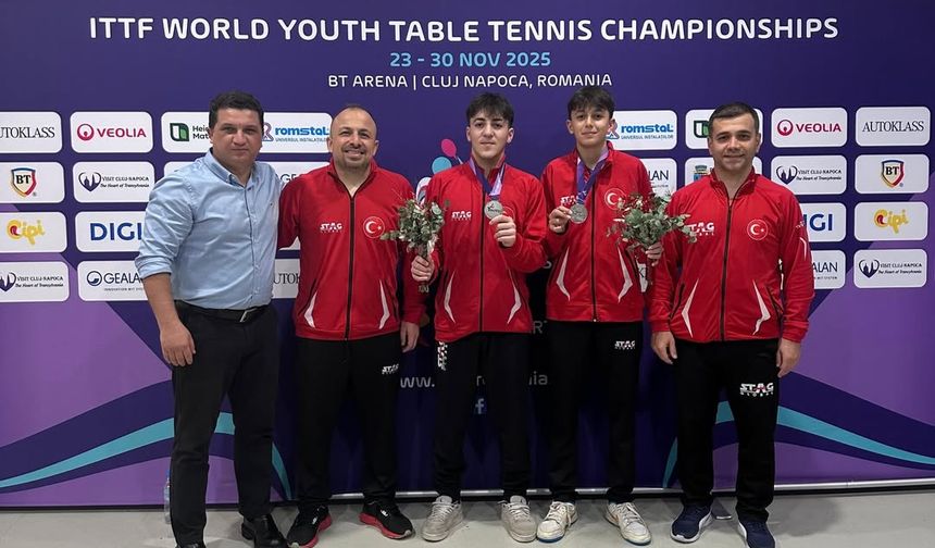 Milli Masa Tenisçilerimiz Dünya Şampiyonası’nda Gümüşle Döndü!