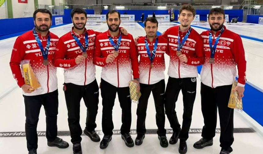 Curling Erkek Milli Takımımız Avrupa’da Üçüncü Oldu!