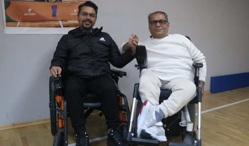 Hakan Arık bocciada şampiyonluk hayaliyle çalışıyor