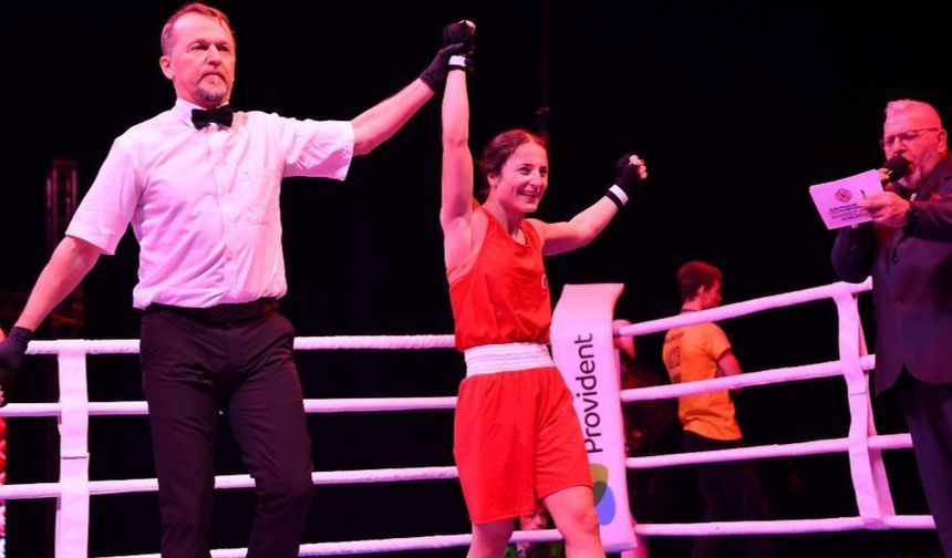 Cizre’den Avrupa’ya: Nurselen’in yumruğu şampiyonluk getirdi