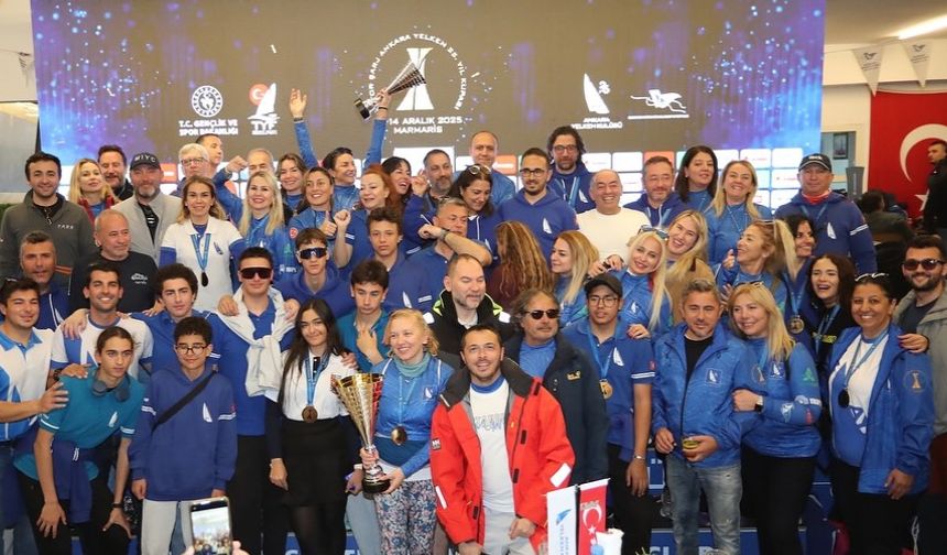 Ankara Yelken Kulübü 25. Yıl Kupası Marmaris’te yapıldı
