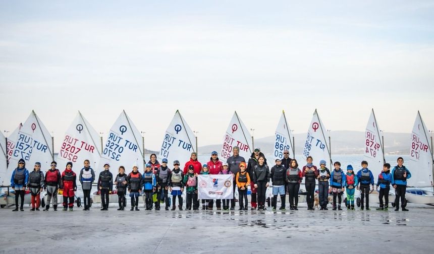 Optimist 4. Bölge Kampı Urla’da Başarıyla Tamamlandı