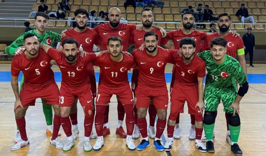 Futsal Millî Takımı, Arnavutluk’a 4-2 Mağlup Oldu