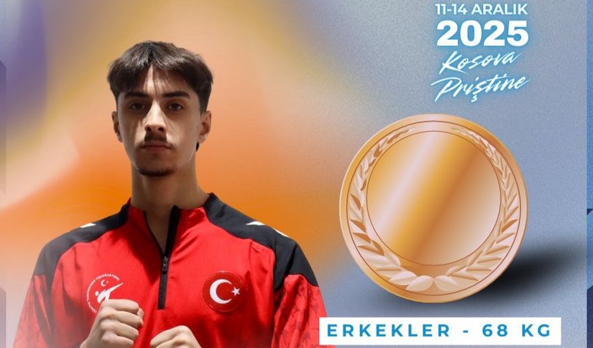 Emir Perçin Avrupa Üçüncüsü Oldu