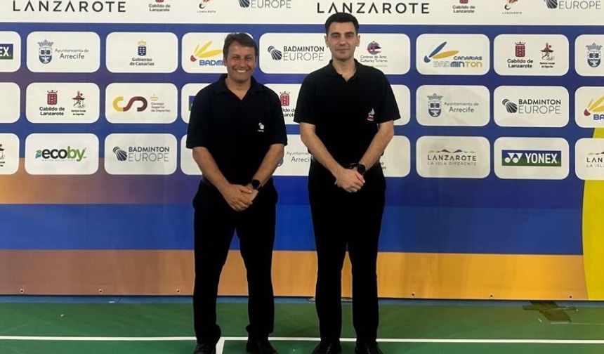 Türk Hakemler Avrupa U17 Badminton Finallerinde