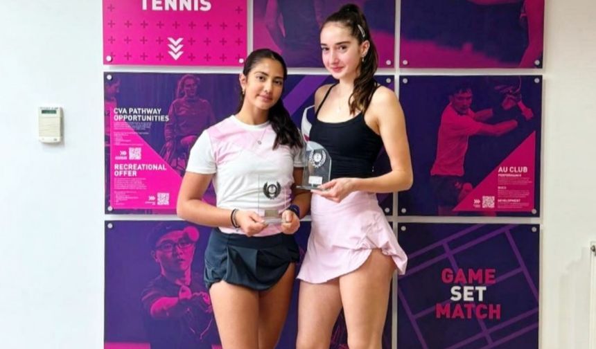 Zeliha Nil ve Nehir Tuna Britanya’da ikinciliği kaptı