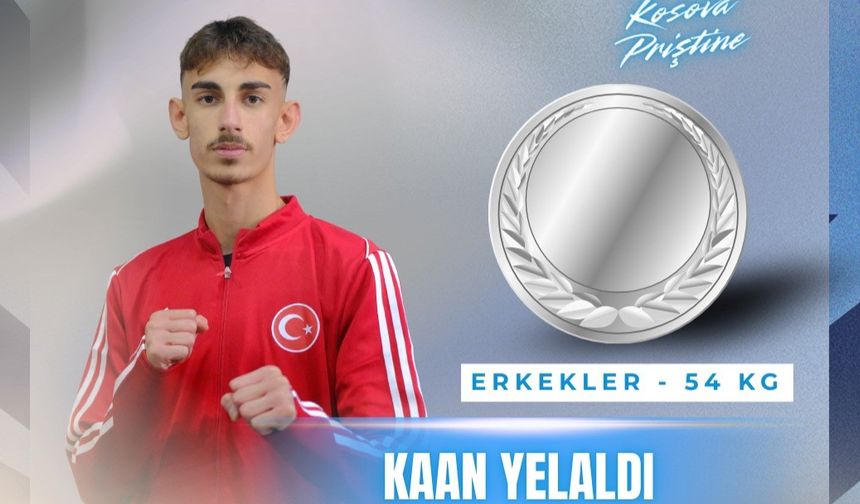 Kaan Yelaldı Avrupa İkincisi Oldu