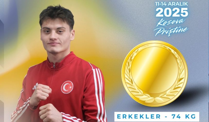 Berkay Erer Avrupa Şampiyonu Oldu