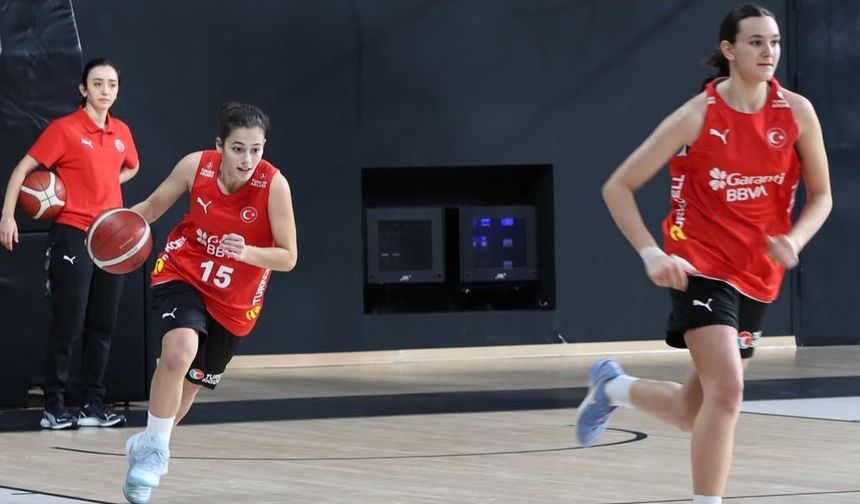 Yıldız Kız Milli Takımı Avrupa’ya hazırlıklara başladı