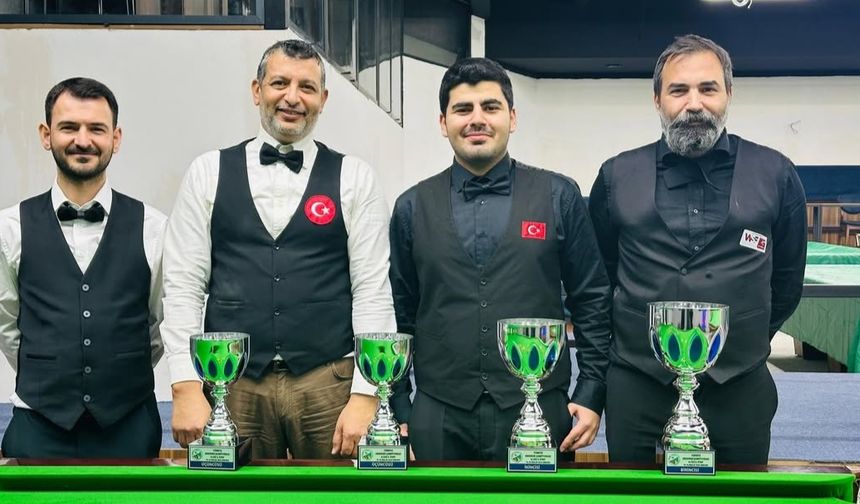 Snooker A Ligi 3. Etap: Egemen’den Şampiyonluk