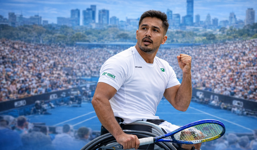 Ahmet Kaplan, Australian Open’da Çeyrek Finale Yükseldi