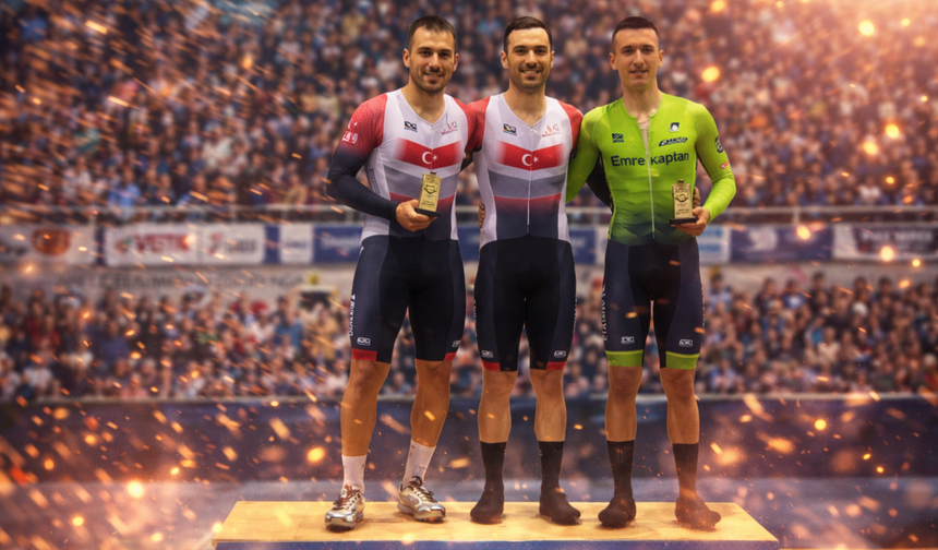 Milli bisikletçiler Portekiz’de podyuma damga vurdu