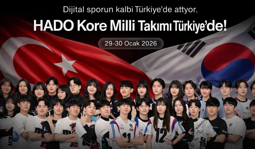 HADO Kore Milli Takımı Türkiye’de Antrenman Kampında