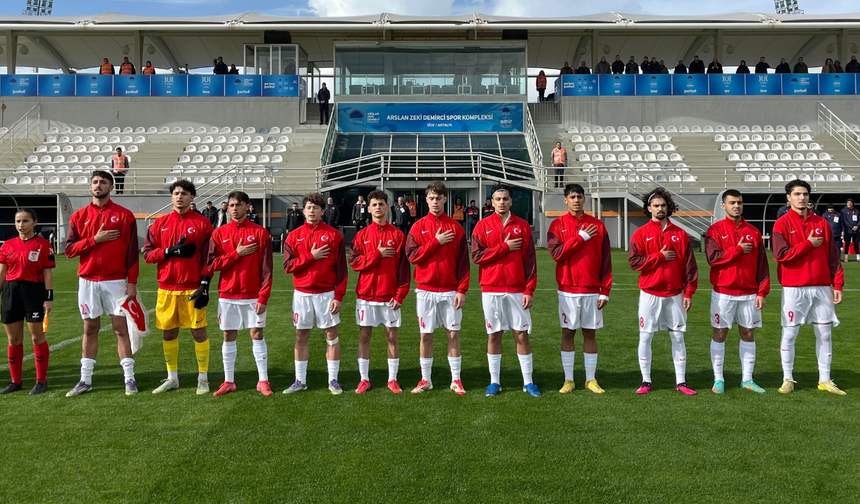 U19 Millî Takım, Özbekistan’ı 3-2’lik skorla mağlup etti