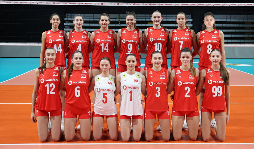 U18 Kadın Voleybol Milli Takımı Avrupa Bileti Peşinde