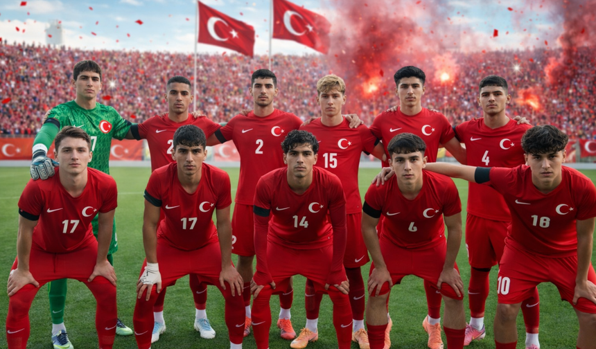 U17 Millî Takımımız Kuzey Makedonya’ya Karşı Sahada