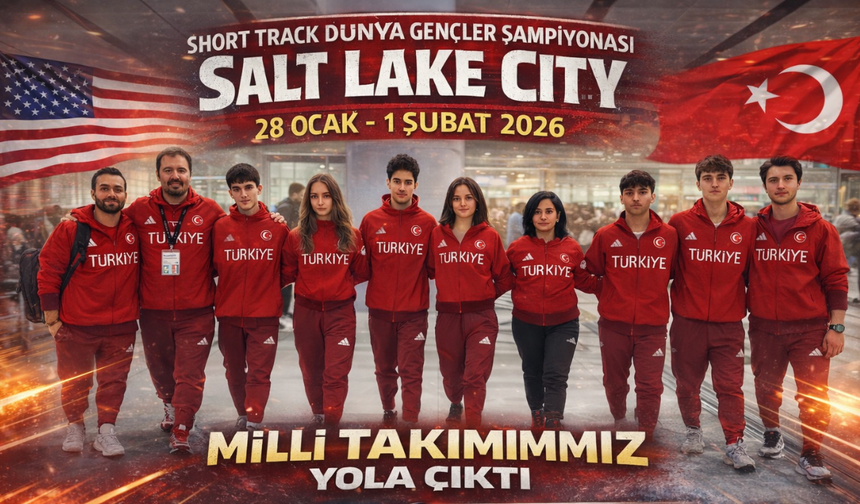 Short Track Dünya Gençler için Milli Takım yola çıktı