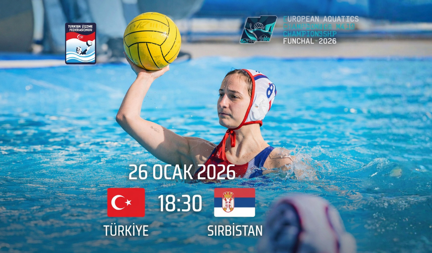 Türkiye, Avrupa Sutopu Şampiyonası’na Sırbistan’la başlıyor