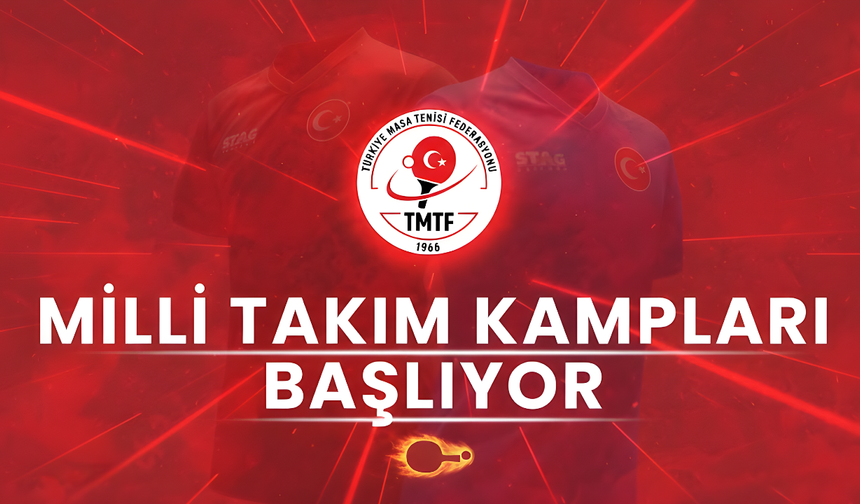 2026 Milli Takım Hazırlık Kampları Başlıyor