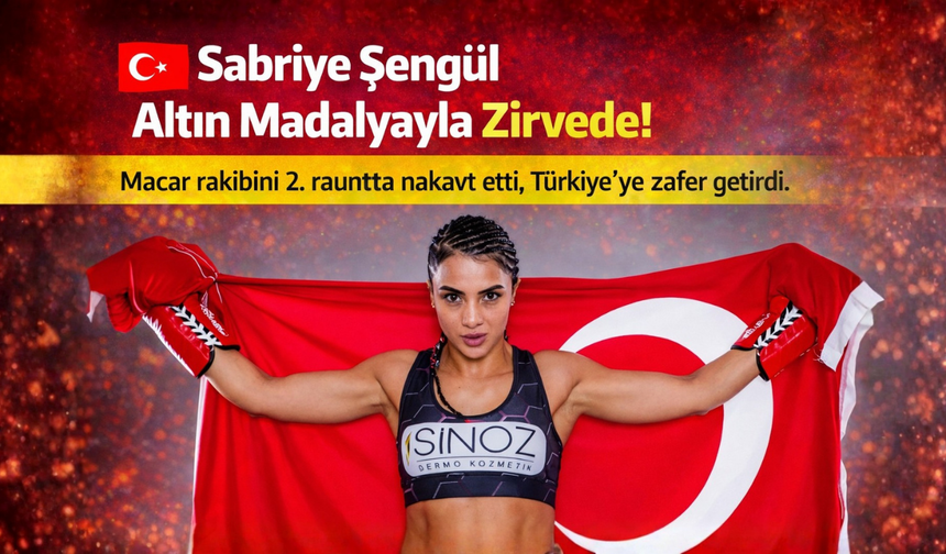 Sabriye Şengül Macar Rakibini Nakavtla Yendi