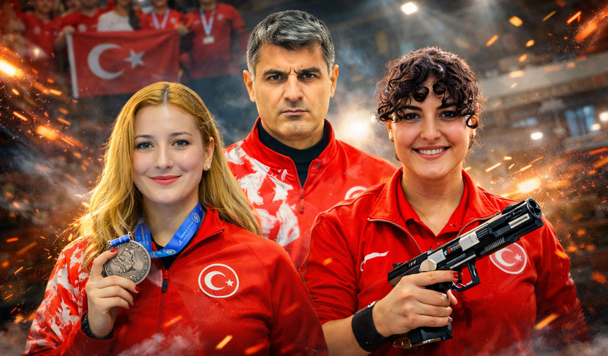 14 Milli Atıcı Avrupa’da Madalya Peşinde