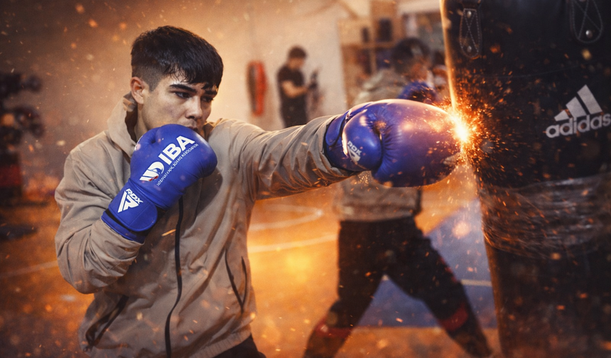 Genç Boksör Efe Yavuz, Millî Takım Kampında