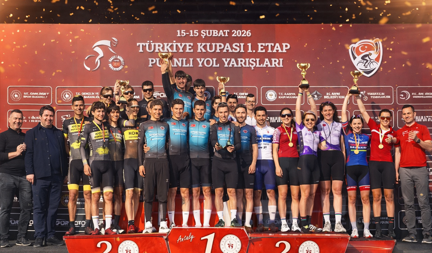 Türkiye Kupası 1. Etap’ta Ödüller Verildi