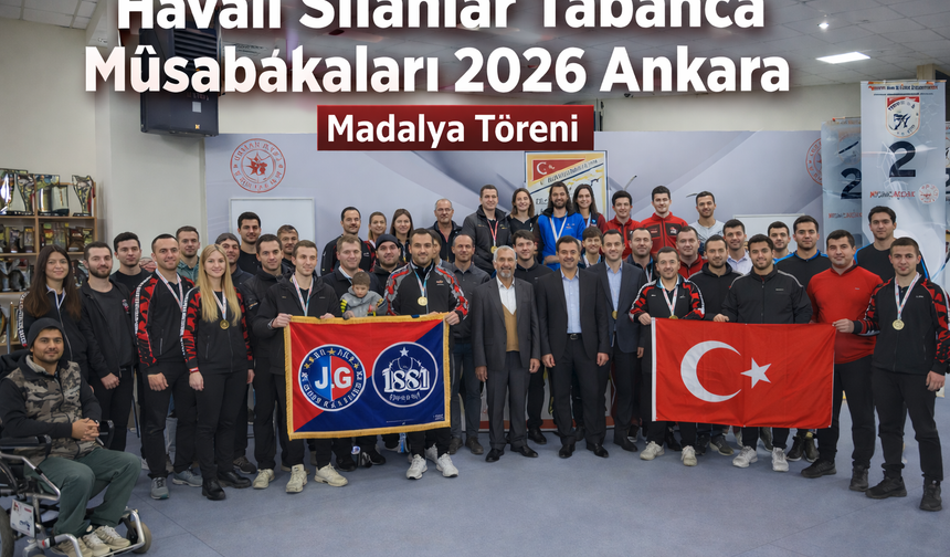 Ankara’da Havalı Silahlar Müsabakaları Tamamlandı