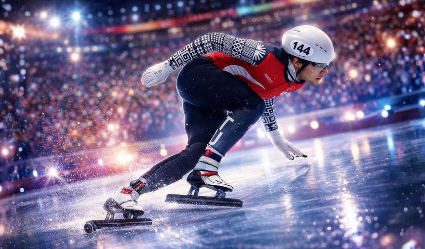 Denis Örs 500m’de Oyunları 18. Sırada Tamamladı