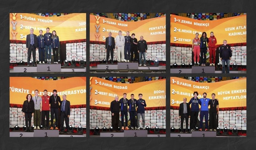 Yeşilay Atletizm Şampiyonası’nda 2 Türkiye rekoru