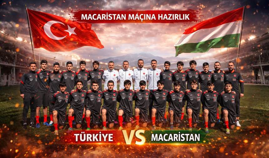 U15 Millî Takımı Macaristan Maçı Hazırlıklarına Başladı