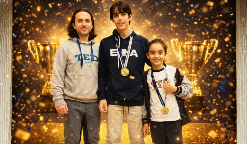 Spor Tırmanış İl Birinciliği’nde Çifte Zirve Sevinci