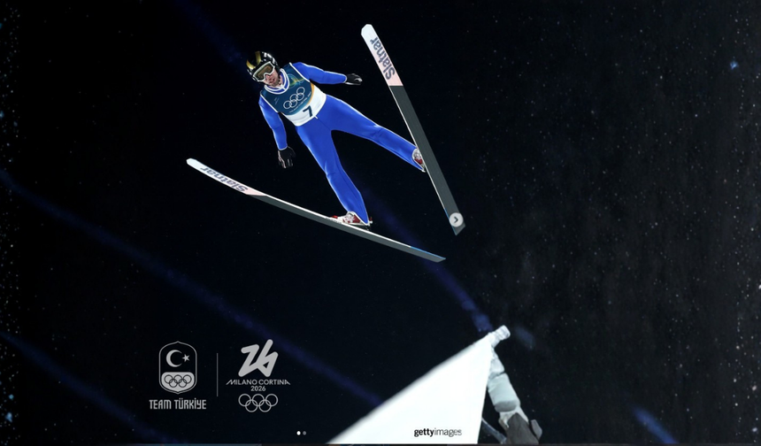 Kayakla atlama büyük tepede milliler ilk turu geçti