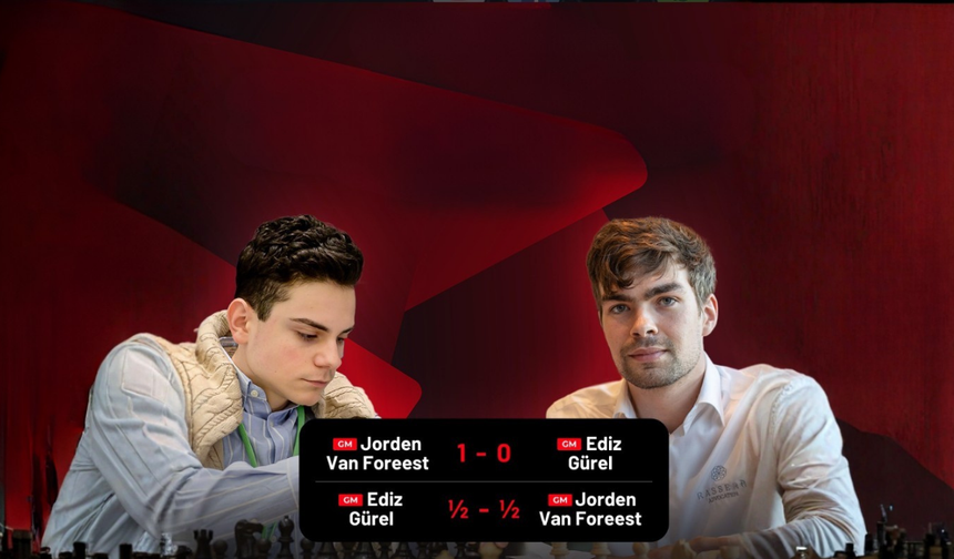 GM Ediz Gürel–van Foreest Maçında Freestyle Tamamlandı